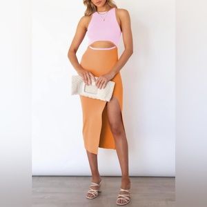 ($10) Two Toned Cut Out Dress NWOT